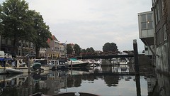 de laatste nacht in Gorinchem, aan een privé steiger