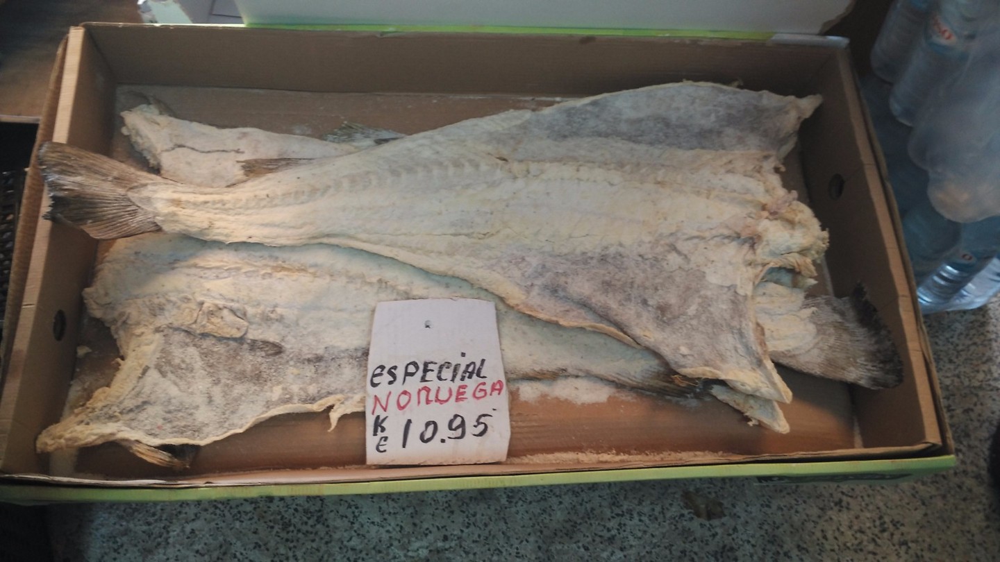 stokvis uit Noorwegen Foto Tonny op reis