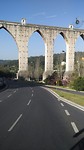 aquaduct in Lissabon met de hoogste Gotische boog