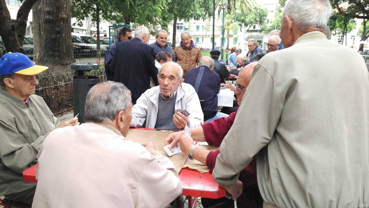 op mijn wandeling door de stad kwam ik deze mannetjes tegen
