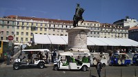 het centrum van Lissabon