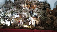 kerststal in de kerk