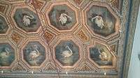 de zaal met het zwanenplafond