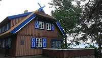 huis van de schrijver Thomas Mann bij Nida