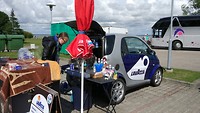 koffie bestellen bij een Smartauto