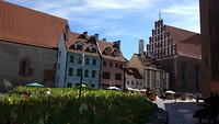 de oudste huizen van de stad