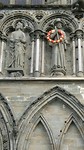 detail voorgevel: pelgrim?