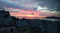 avondrood in Alesund