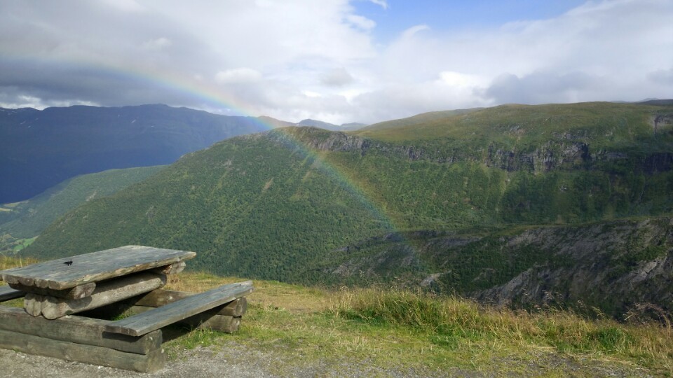 de volgende regenboog