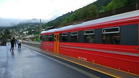 deze trein brengt ons in 50 minuten naar Myrdal