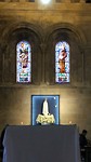 glas in lood, kathedraal. Vincentius en Antonius