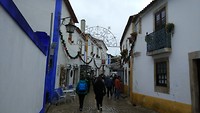 straatjes in kerstsfeer