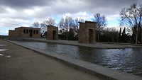 Tempel van Debod, gered bij de aanleg van een dam