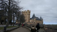 alcázar , spectaculair gelegen op de rotspunt