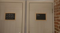 waar moeten de dames plassen en waar de heren?