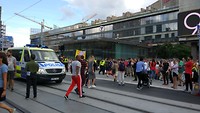 veel politie op de been