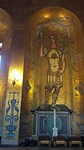 duizenden stukje gouden mozaïek