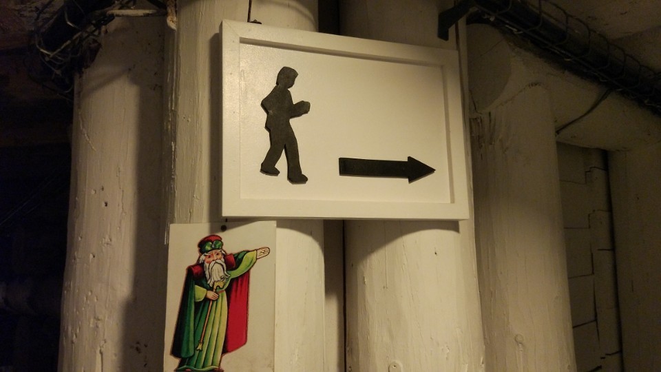 verdwalen kan bijna niet