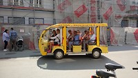 met de Tuktuk terug naar het centrum