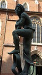 beeld in de fontein