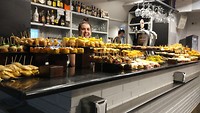 de pinchos liggen al weer te wachten