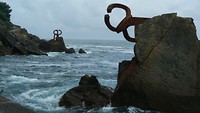 peine del viento: Chillida