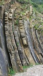 flysch: erosie in de rotsen
