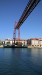 eerste hangbrug ter wereld