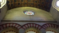de 1e kathedraal in de moskee stond hier