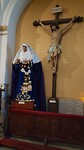 beeld staat al klaar voor de processie