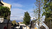 Sneeuw in Sierra de Guadarrama