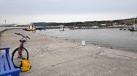 Zicht op de haven