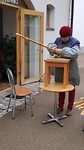 druk aan het werk