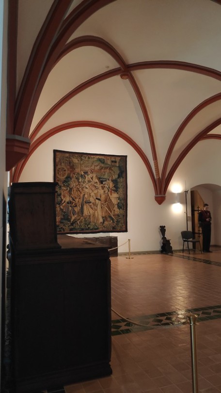 Het paleis is gerestaureerd en opnieuw ingericht