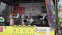 Litouwen dag in Riga bij de hallen
