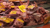 Alles van het varken wordt gegeten