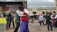 Litouwse volksdans in Riga