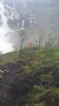 en we stoppen even bij een waterval
