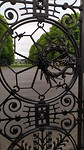 Detail van de poort