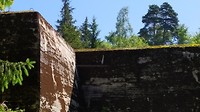 Een van de vele bunkers