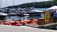 Ligt aan het grootste meer in Mazurie