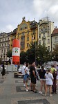 hotel Europa, een van de vele art nouveau gebouwen op het Wenceslas plein