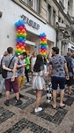 het is vandaag gaypride in Praag