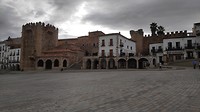 Plaza mayor, Caceres