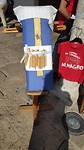 de vrouwen doen aan kantklossen