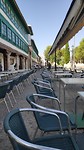 plaza mayor Almagro in typisch groen