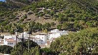 zicht op Mijas en het kapelletje op de heuvel
