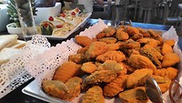 Het eten is verrukkelijk