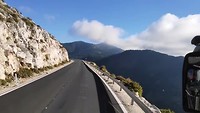 op weg naar de kust