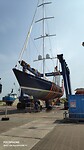 boot op het droge